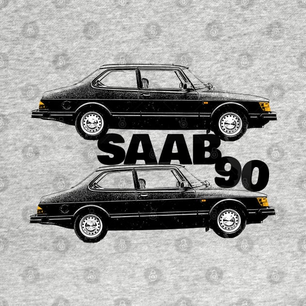 Saab 90 Retro Design by DankFutura